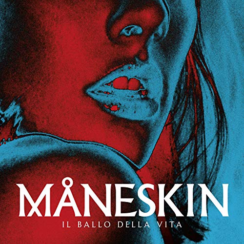 Album cover featuring a close-up of a face in red and blue duotone lighting.