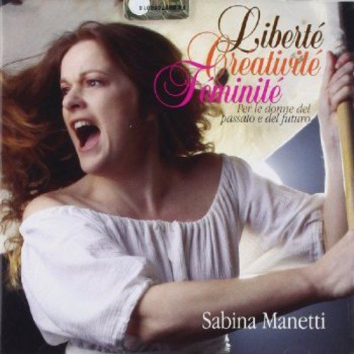 CD cover featuring a woman with long hair, singing with emotion.