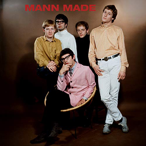 Manfred Mann album cover featuring four young men in 1960s attire.