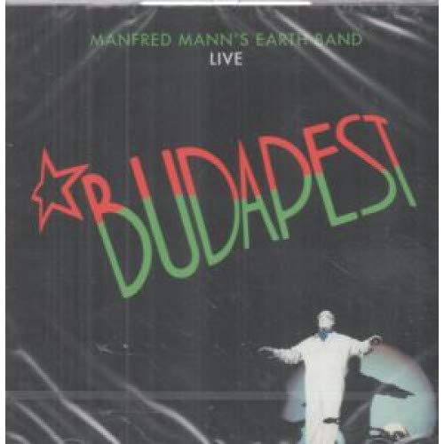 CD cover for Manfred Mann's Earth Band's "Budapest" live album, with a figure.