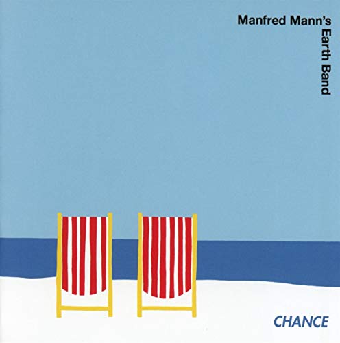 CD cover for Manfred Mann's Earth Band "Chance" with beach chairs.