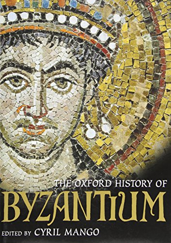 Book cover featuring a mosaic portrait and the title "The Oxford History of Byzantium".
