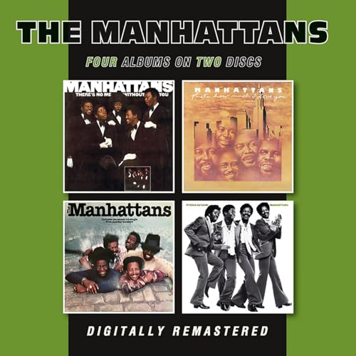 CD cover featuring four classic Manhattans album artworks arranged in a two-by-two grid.