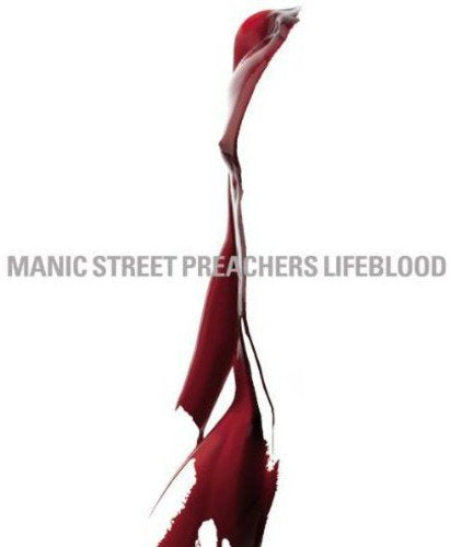 Manic Street Preachers album cover featuring a torn red ribbon on a white background.