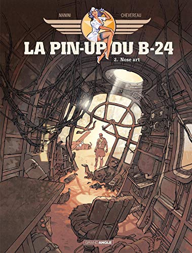 Comic book cover featuring a pin-up girl and a WWII bomber interior.
