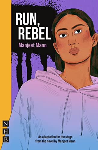 Book cover: "Run, Rebel" featuring a young woman with dark hair.