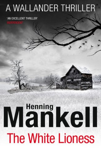Book cover: snowy landscape with a small house and bare trees.