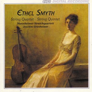 CD cover featuring a woman with a cello in a yellow-toned painting.