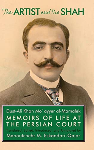 Book cover featuring a portrait of a man with a mustache.