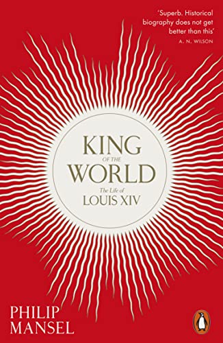 Book cover with a red background, white sunburst graphic, and title King of the World.