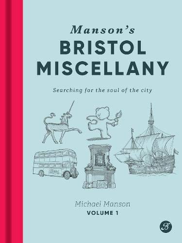 Book cover featuring title text and sketches of a unicorn, bear, bus, and ship.