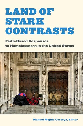 Book cover depicting a church entrance with a person sleeping nearby.
