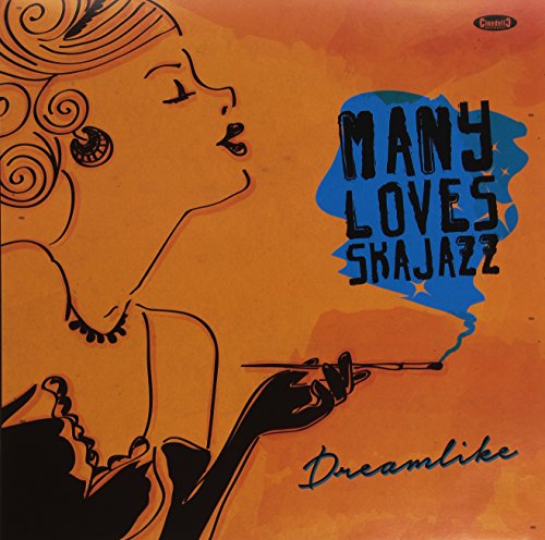 Vinyl record cover with illustrated woman and bold text: "Many Loves Ska Jazz.