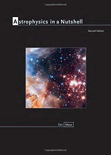 Book cover: "Astrophysics in a Nutshell" with a nebula image.