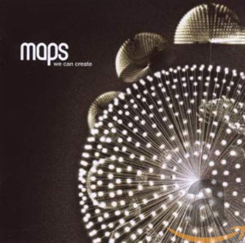 CD cover for Maps’ “We Can Create” with abstract light design.
