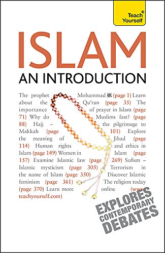 Book cover titled Islam: An Introduction with a string of prayer beads in center.