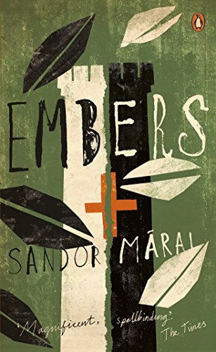 Penguin Essentials book cover for "Embers" by Sandor Marai, abstract design.