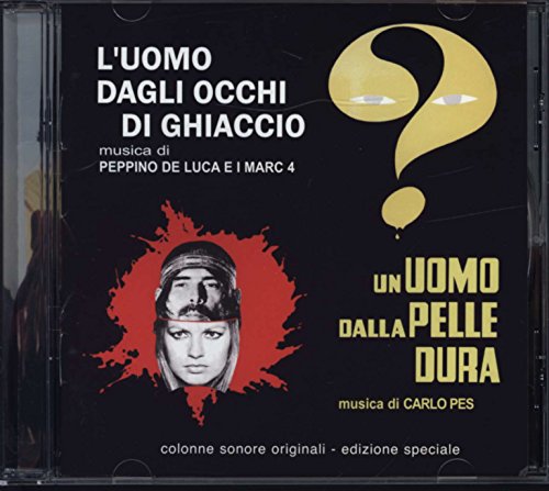 CD cover with a question mark, red splash, and portrait.