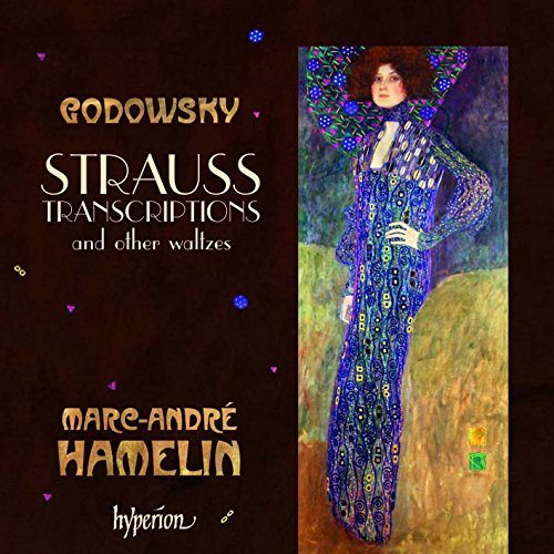 CD cover featuring Klimt-style portrait of a woman in a gold dress.