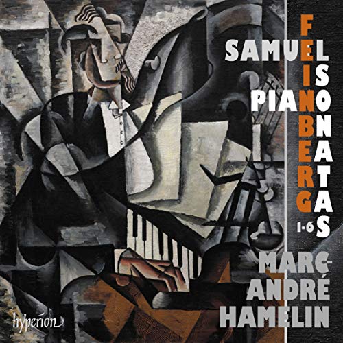 CD cover with abstract image of man playing piano and text listing artist and title.