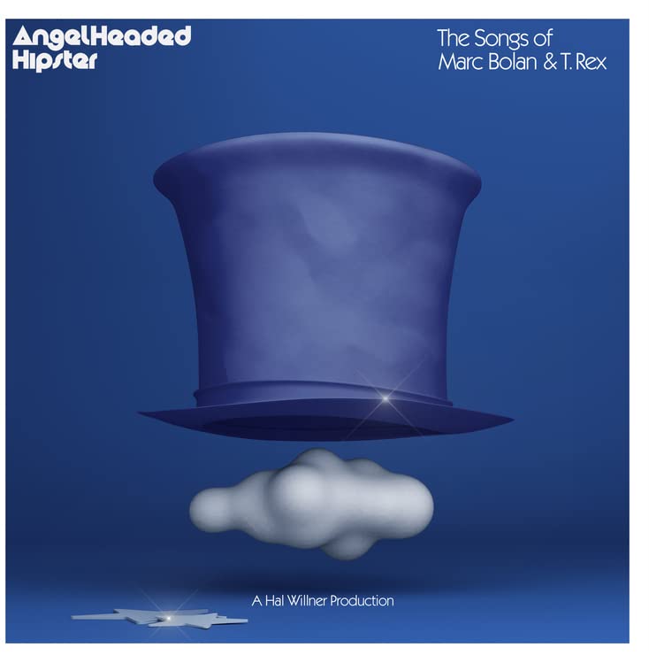 CD cover: blue background with a top hat and cloud image.