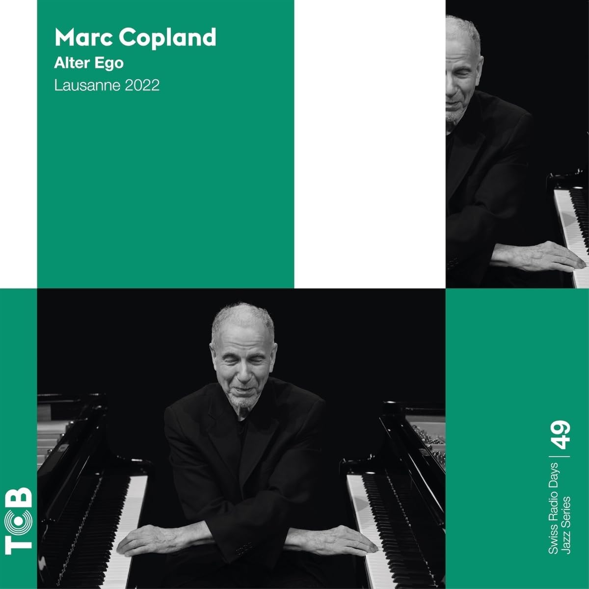 Album cover for Marc Copland’s “Swiss Radio Days Jazz Series 4” vinyl.