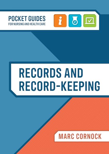 Book cover: “Records and Record-Keeping” pocket guide for healthcare professionals.
