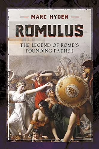 Book cover depicting a classical painting of figures and Roman soldiers.