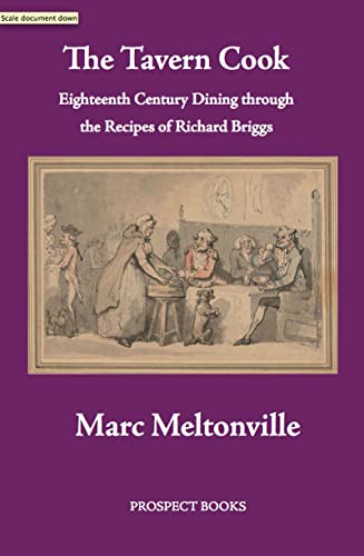 Book cover: “The Tavern Cook” with an 18th-century dining scene illustration.