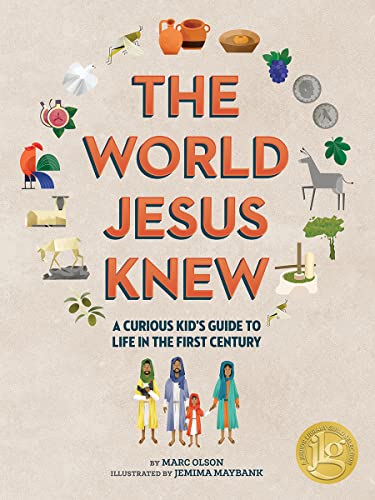 Book cover featuring the title surrounded by small illustrations of ancient objects and animals.