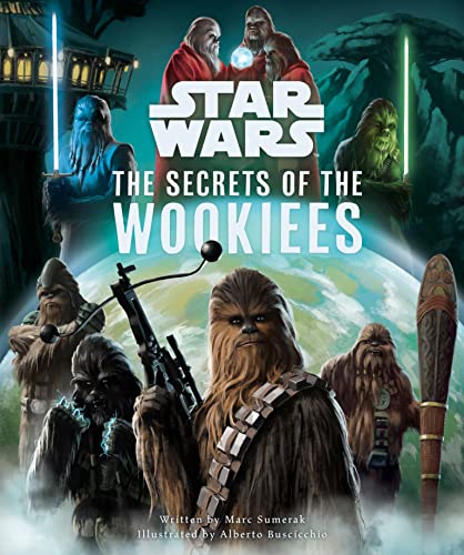 Star Wars book cover featuring Chewbacca and other Wookiee characters.