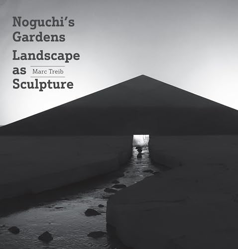 Book cover: black and white landscape with geometric forms.