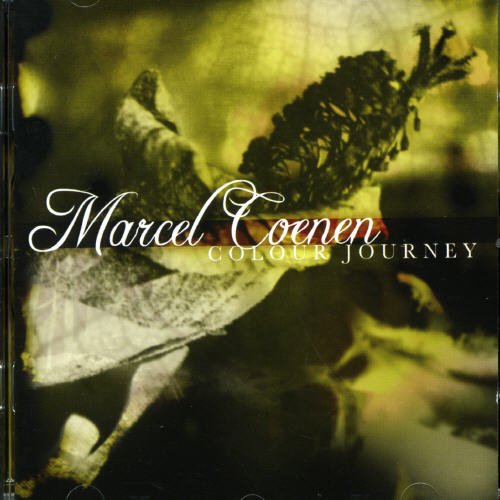 CD cover for Marcel Coenen’s “Colour Journey” with abstract floral imagery.