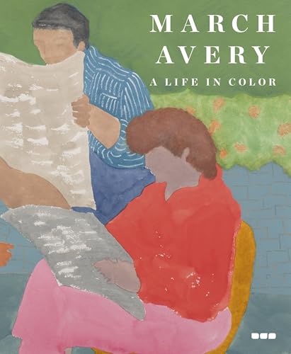 Book cover: painting of two people, one reading a newspaper.