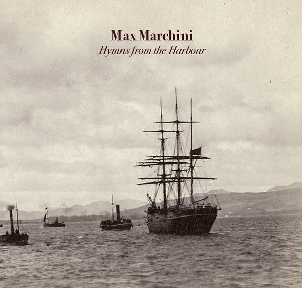 CD cover: sepia-toned sailing ship on a calm sea.
