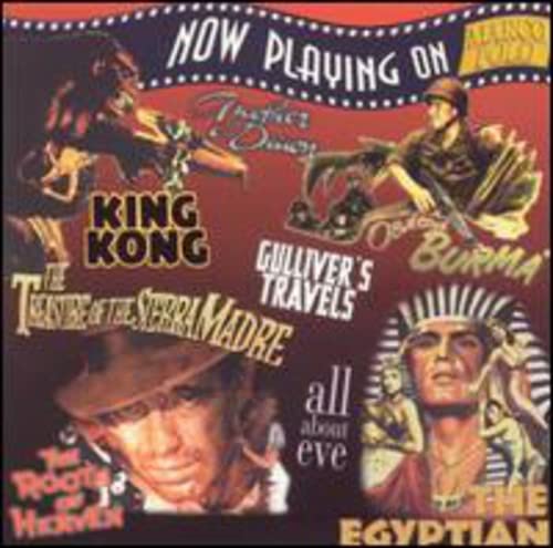 CD cover with film titles and images including King Kong and an Egyptian.