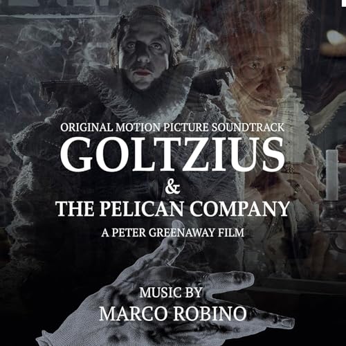 CD cover for "Goltzius and The Pelican Company" soundtrack by Marco Robino.