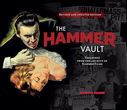 Book cover featuring a vampire and film stills from Hammer Horror movies.