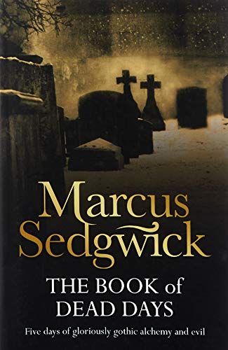 Book cover: graveyard scene with title “The Book of Dead Days”.