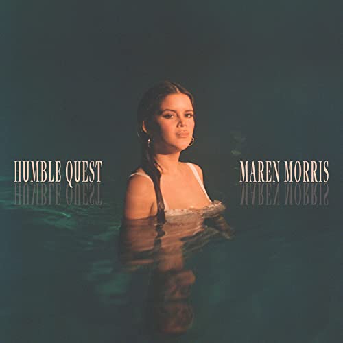 Maren Morris album cover, portrait of a woman in water.