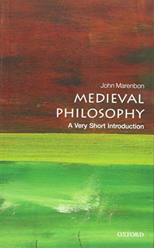 Book cover: "Medieval Philosophy" by John Marenbon, Oxford University Press.