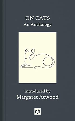 Book cover: “On Cats” anthology with a line-drawn cat illustration.