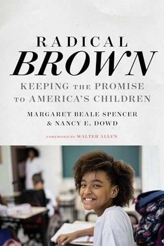 Book cover featuring a young Black girl smiling in a classroom.