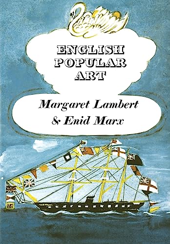 Book cover: “English Popular Art” with swan and sailing ship illustration.