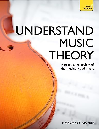 Book cover: "Understand Music Theory" with a violin and sheet music.