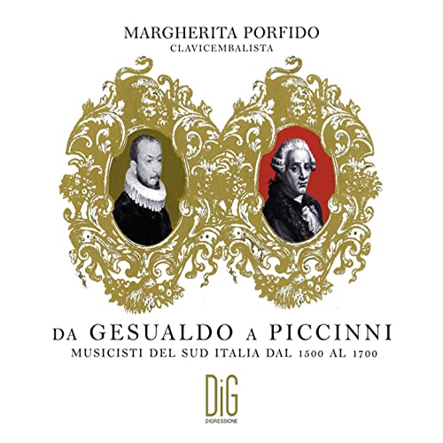 CD cover featuring portraits of two composers in ornate gold frames.
