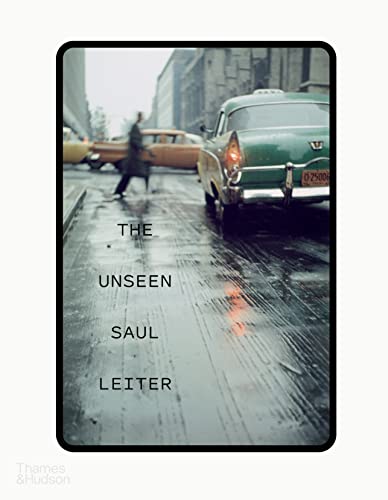 Book cover featuring a rainy street scene with a green car and blurred pedestrian.