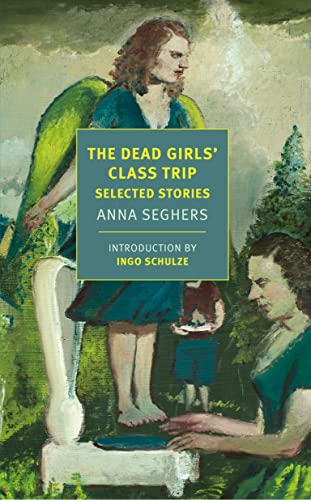 Book cover with painting of a woman, child, and winged figure.