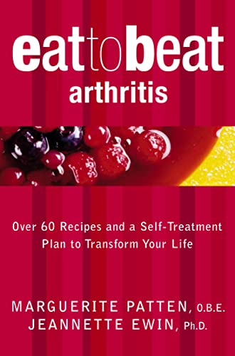 Book cover: “Eat to Beat Arthritis” with berries and citrus image.