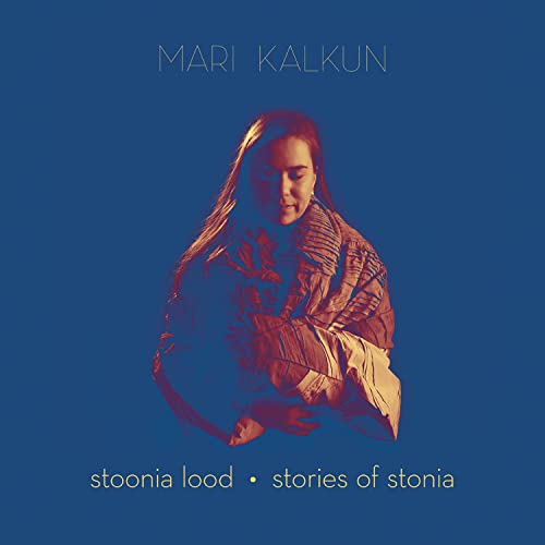 CD cover for Mari Kalkun’s “Stories of Stonia” featuring a portrait.